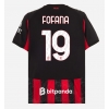 Maglie da calcio AC Milan Youssouf Fofana #19 Prima Maglia 2025-26 Manica Corta Maglie da calcio AC Milan Youssouf Fofana #19 Prima Maglia 2025-26 Manica Corta